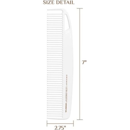 Cricket Ultra Smooth Coconut Dressing Comb for Unisex 1 Comb