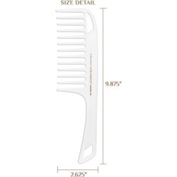 Cricket Ultra Smooth Coconut Detangler Comb for Unisex 1 Comb