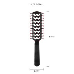 Cricket Static Free Fast Flo Vent Hair Brush for Blow Drying, Styling and Detangling 1 Count
