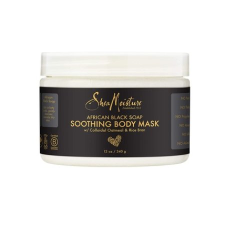 SheaMoisture Soothing African Black Soap Body Mask with Shea Butter 12oz