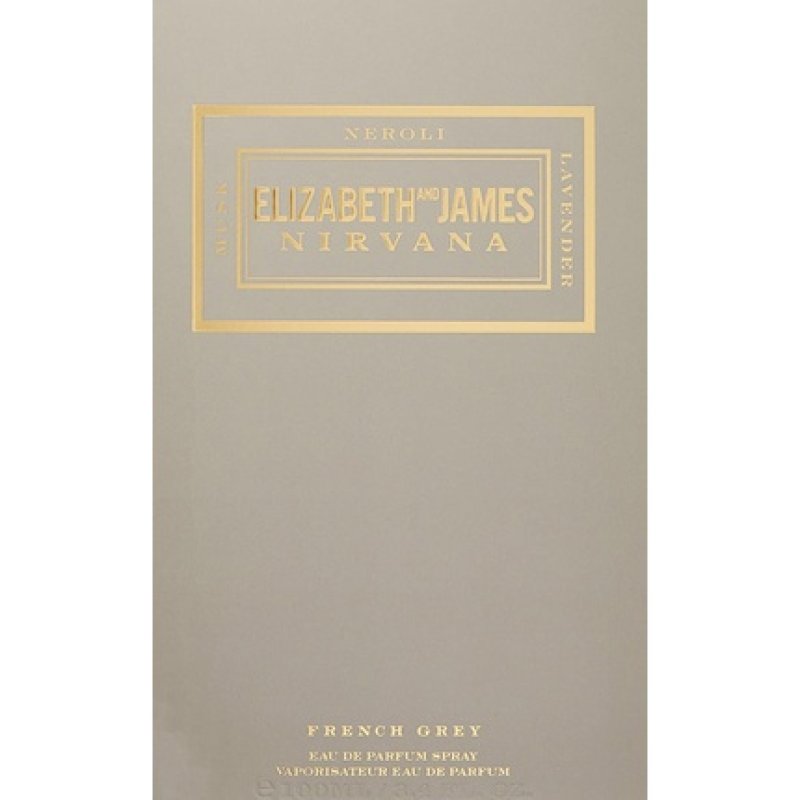 Elizabeth and James Nirvana French Grey Eau de Parfum Spray for Women 3.4 Ounce