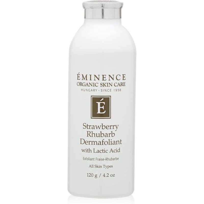 Eminence Strawberry Rhubarb Dermafoliant with Lactic Acid 4.2oz Exfoliator