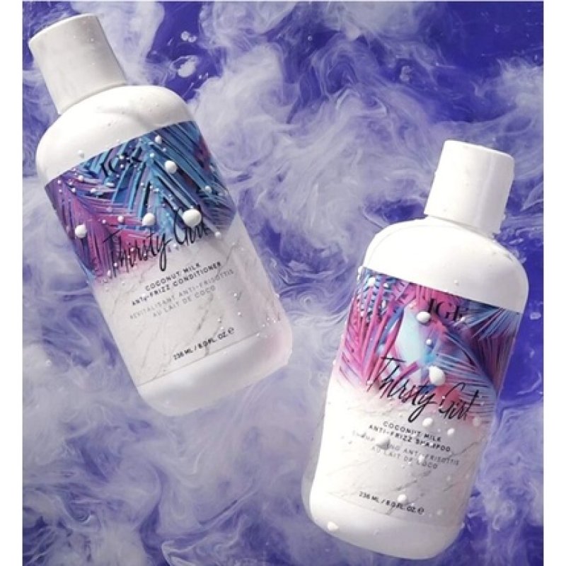 IGK THIRSTY GIRL Coconut Milk Anti-Frizz Conditioner 8 Fl Oz