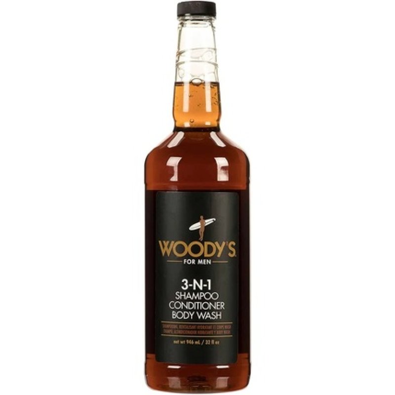 dy's 3-in-1 Shampoo Conditioner Body Special Edition Whiskey Bottle 946ml