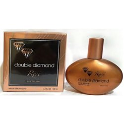 Double Diamond Rose Pour Femme 3.4oz EDP Spray for Women - New in Box