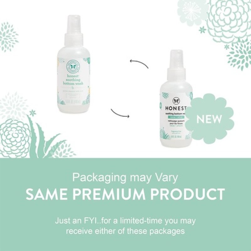 The Honest Company Soothing Bottom Wash 5oz