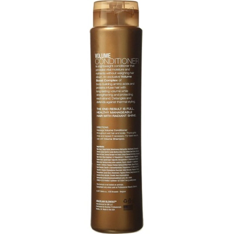 Brazilian Blowout Volume Conditioner for Unisex 12 oz