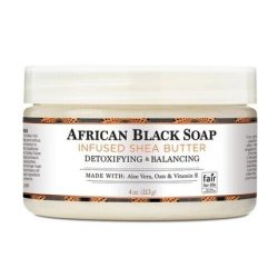 Nubian Heritage Infused Shea Butter with African Black Soap 4oz
