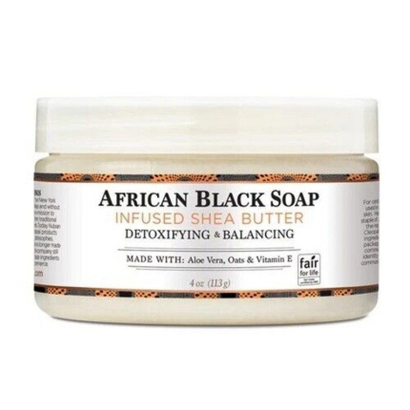 Nubian Heritage Infused Shea Butter with African Black Soap 4oz