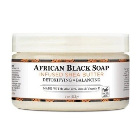 Nubian Heritage Infused Shea Butter with African Black Soap 4oz