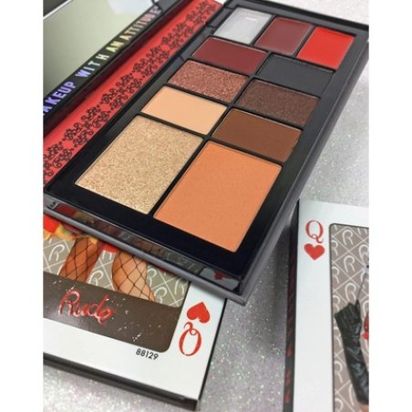 RUDE Face Card Palette Queen of Hearts