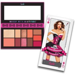 RUDE Face Card Palette Queen of Diamonds