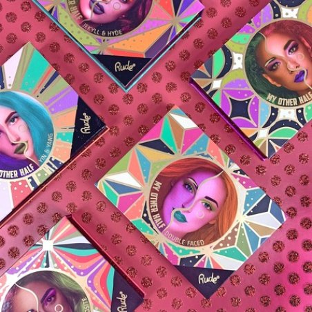 Rude My Other Half Duo Shade Face Palette