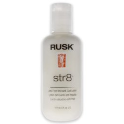 RUSK Str8 Anti-Frizz and Anti-Curl Lotion for Unisex 6oz