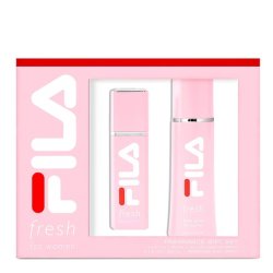 Fila Fragrance Giftset for Women Cool Clean and Refreshing Fragrance and Body Mist - 2 Pc