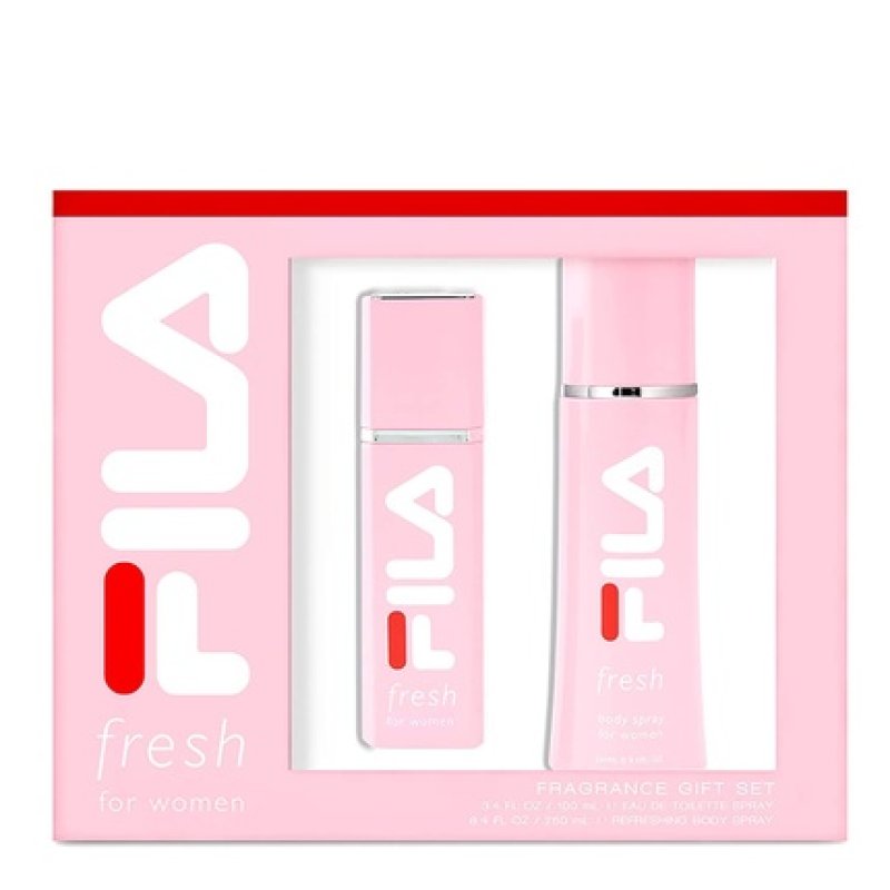 Fila Fragrance Giftset for Women Cool Clean and Refreshing Fragrance and Body Mist - 2 Pc