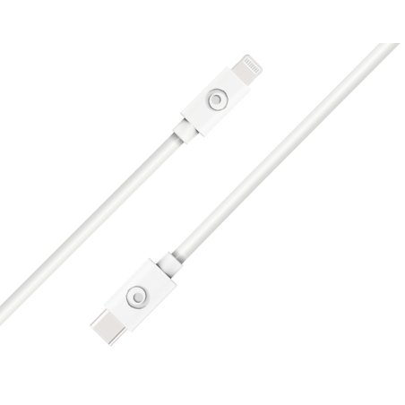 BIGBEN USB-C/MFI Cable 1.2m 3A White Rec