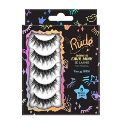 Rude Essential Faux Mink 3D Lashes - Pack of 5