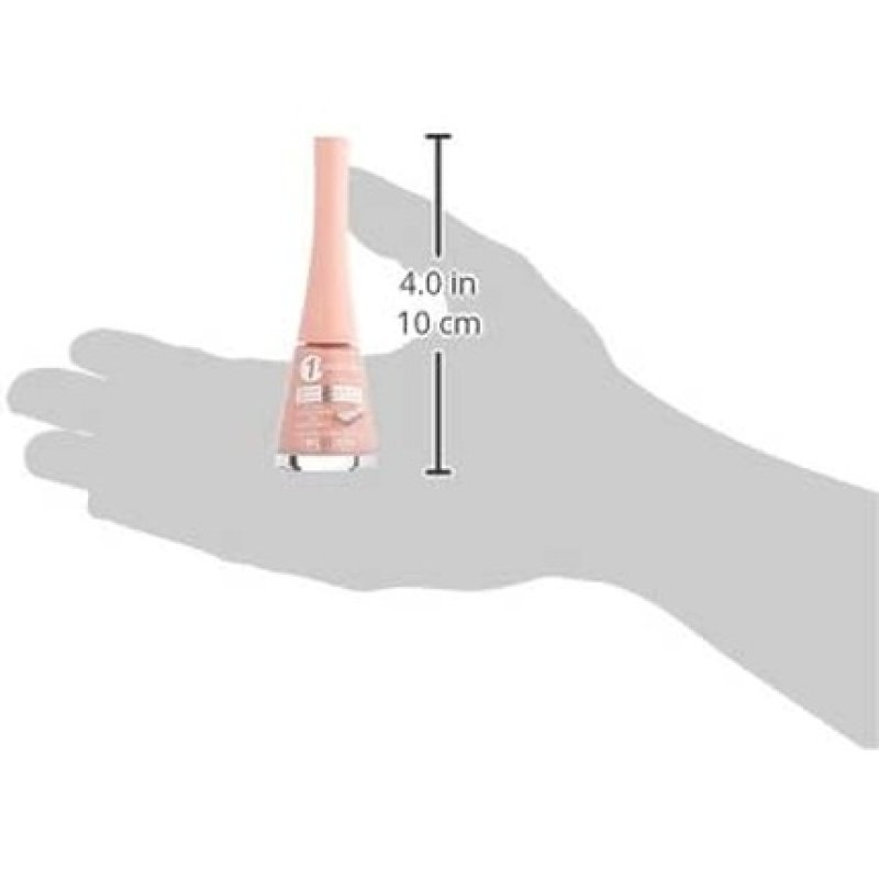 Bourjois 1 Seconde Nail Polish 52 Never Salmon Vernis 9ml