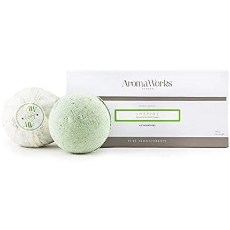 Aromaworks Inspire AromaBomb for Unisex 8.81oz Bath Bomb