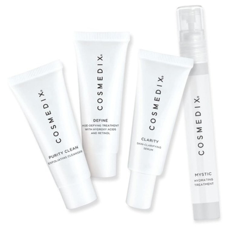Cosmedix Combination Skin Essentials Kit - Treatments and Cleanser