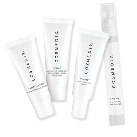 Cosmedix Combination Skin Essentials Kit - Treatments and Cleanser