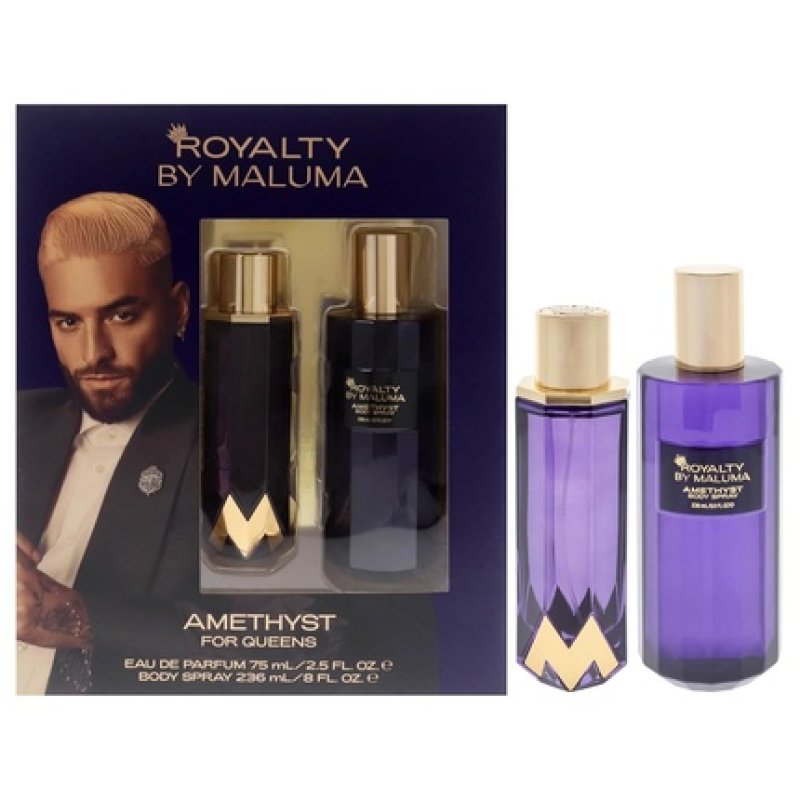 Amethyst for Women 2 Pc Gift Set 2.5oz EDP Spray and 8oz Body Spray