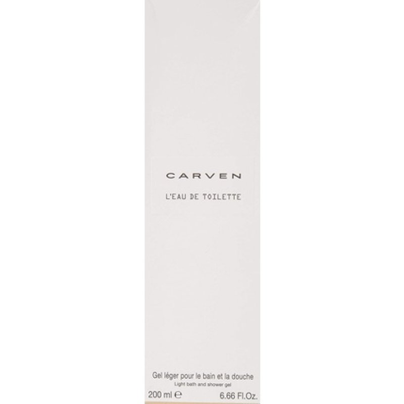 Carven Leau De Toilette for Women 6.66oz Light Bath and Shower Gel