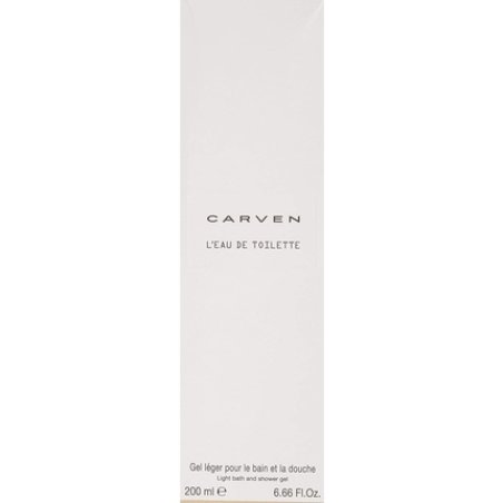 Carven Leau De Toilette for Women 6.66oz Light Bath and Shower Gel