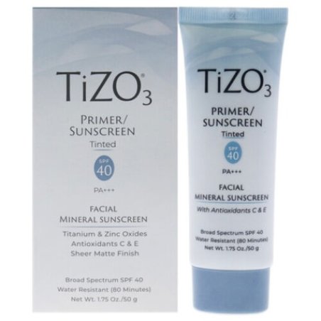 Tizo3 Facial Primer Tinted Spf 40 1.75 Oz 51.625 Ml Skincare