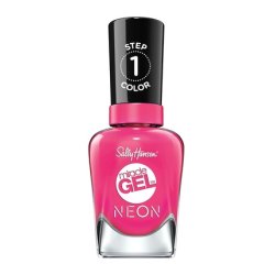 Sally Hansen Miracle Gel Neon Nail Polish 050 Fuchsia Fever