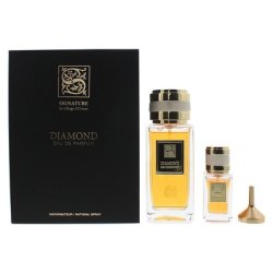 Signature Sillage D'Orient Diamond 2 Piece Gift Set Eau De Parfum 100ml And 15ml For Men