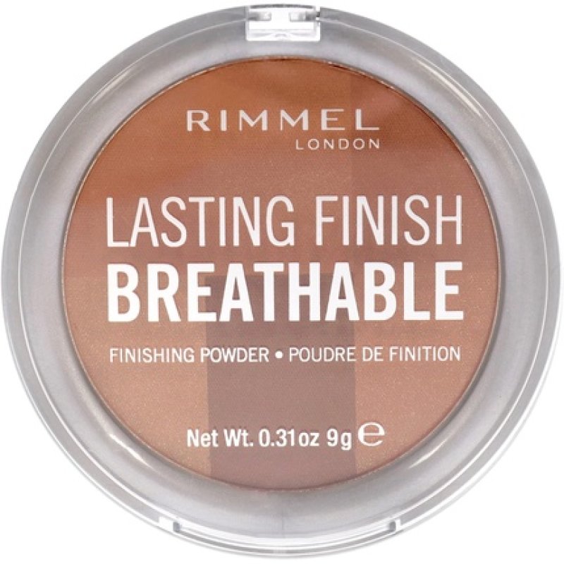 Rimmel London Lasting Finish Breathable Finishing Powder 0.31oz 004 Deep for Women