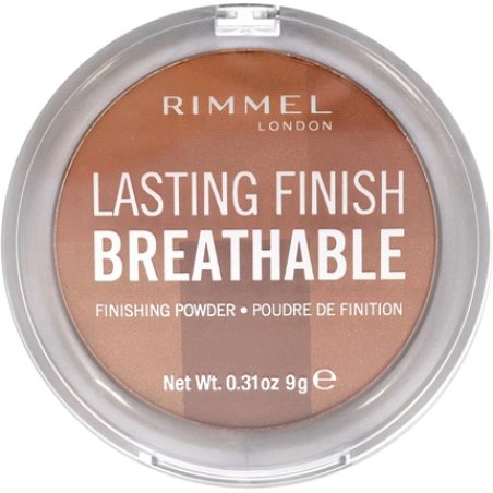 Rimmel London Lasting Finish Breathable Finishing Powder 0.31oz 004 Deep for Women