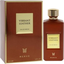 Vibrant Leather by Merve for Men 3.4 Oz EDP Spray