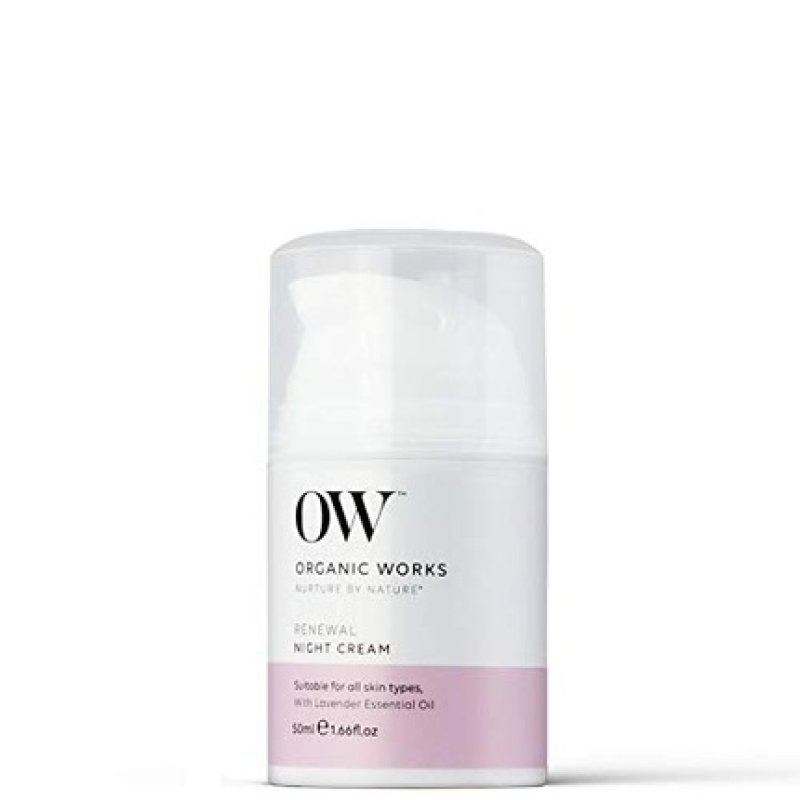 Organic Works Natural Moisturizer for Women 50ml Enriched with Relaxing Lavender Oil