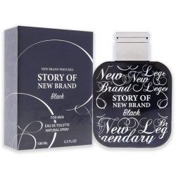 New Brand Perfumes Story Of Black Edt Spray Men 3.3 Oz