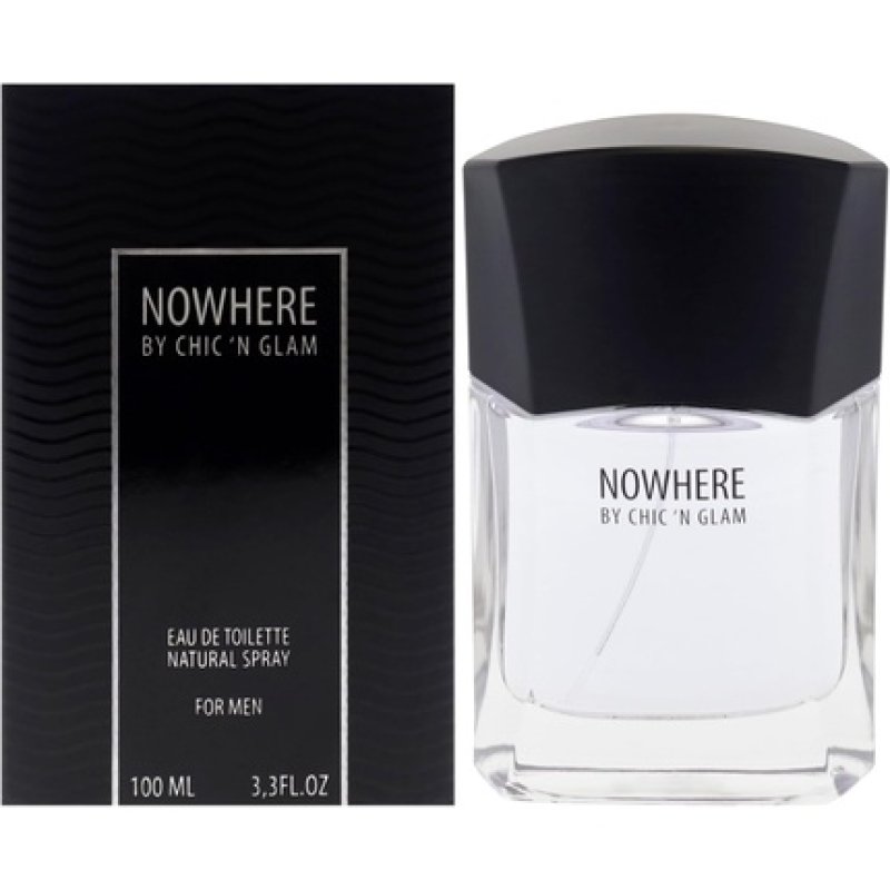 Nowhere By Chic N Glam For Men 3.3 Oz EDT Spray