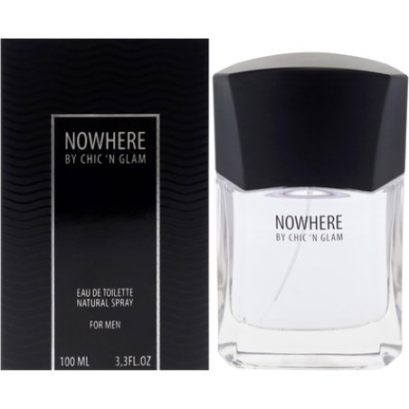 Nowhere By Chic N Glam For Men 3.3 Oz EDT Spray