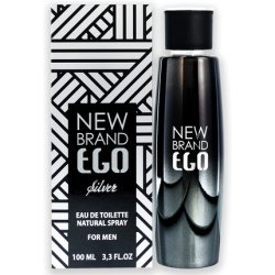 New Brand Ego Silver For Mind Edt 100 Ml