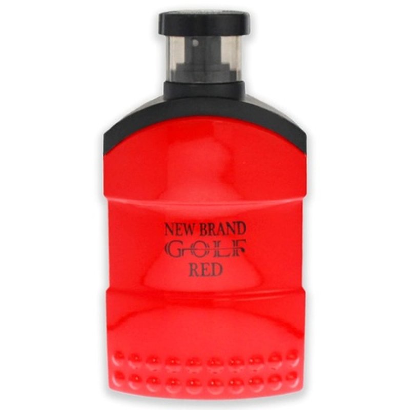 New Brand Golf Red EDT Spray for Men 3.3 oz