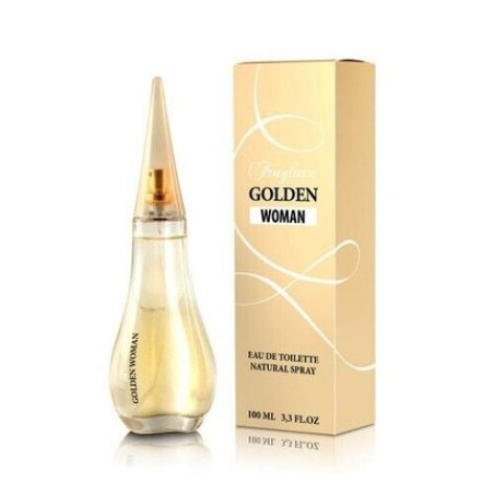 New Brand Perfumes France Golden Woman 100ml EDT Natural Spray