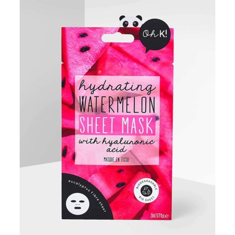 Oh K! Hydrating Watermelon Sheet Mask With Hyaluronic Acid