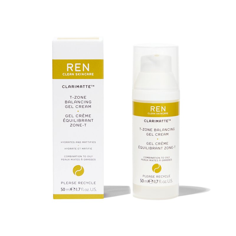 Ren Clarimatte Tzone Balancing Gelcream 50ml For Combination To Oily Women