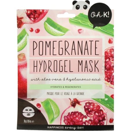 Oh K! Pomegranate Hydrogel Sheet Mask for Dry and Dehydrated Skin - Vegan
