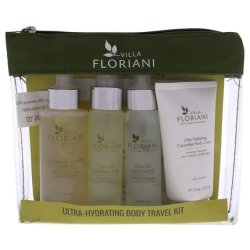 Villa Floriani Ultra-Hydrating Body Travel Kit Unisex 5 Pieces