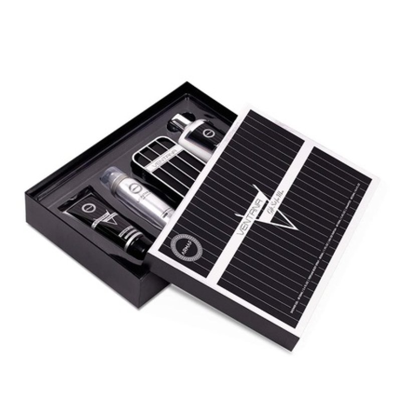 ARMAF Ventana 4 Piece Set for Men 3.4oz Eau de Parfum 3.4oz Shower Gel 1.7oz Perfume Body Spray 8.4oz Shampoo