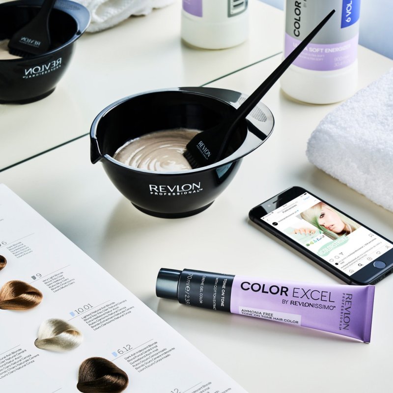 Revlon Revlonissimo Color Excel Ton sur Ton 7 Blond Moyen 70 ml