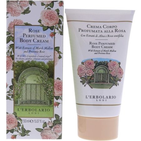 L'Erbolario Rose Perfumed Body Cream 5.07 oz
