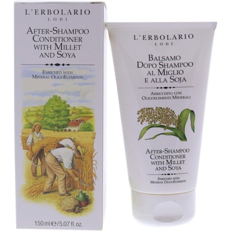 L'Erbolario Hair Conditioner with Millet and Soya 150ml
